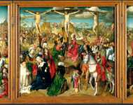 Master of Delft - Triptych - Scenes from the Passion of Christ